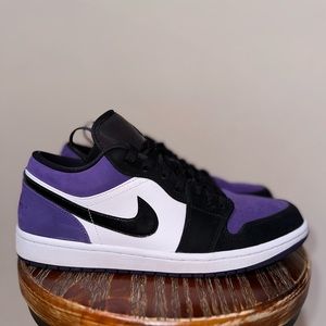 Air Jordan 1 low “Court Purple”